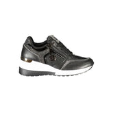 Laura Biagiotti Black Polyester Women Sneaker